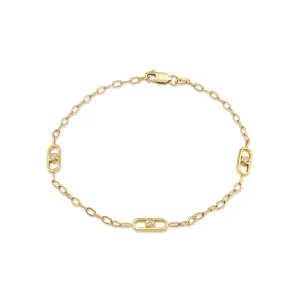 0.06ctw Diamond Streamlined Bracelet