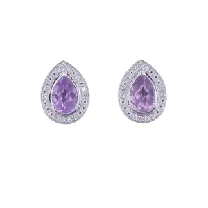 10K Gemstone Studs<p><strong>More Colors Available</p></strong>