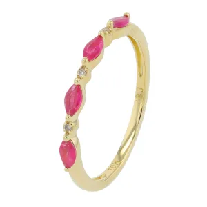 10K Ruby Band <p><strong>More Colors Available</p></strong>
