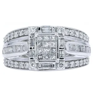 10K WG Cluster Center Ring<p><strong>$425</p></strong>