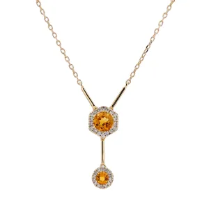 10K YG Citrine Necklace<p><strong>$119</p></strong>
