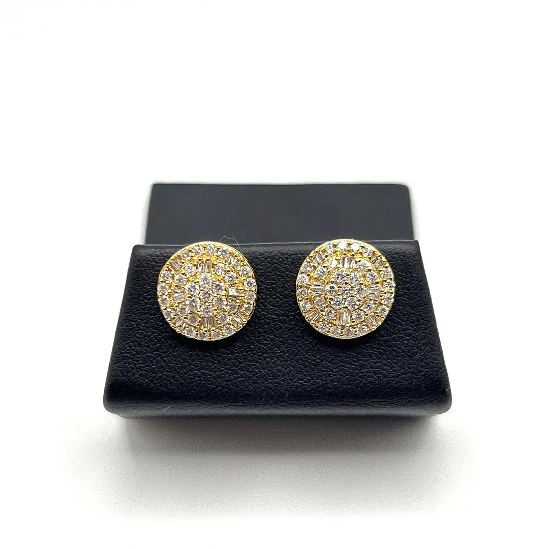 10KT DIAMOND EARRINGS