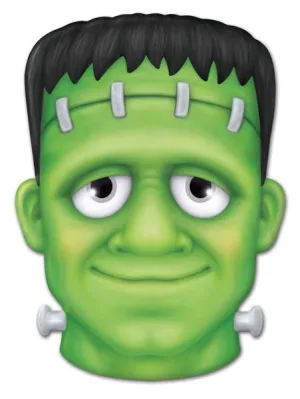 10"L x 7.25"H Metal/Embossed Frankenstein Sign - MD1397A6