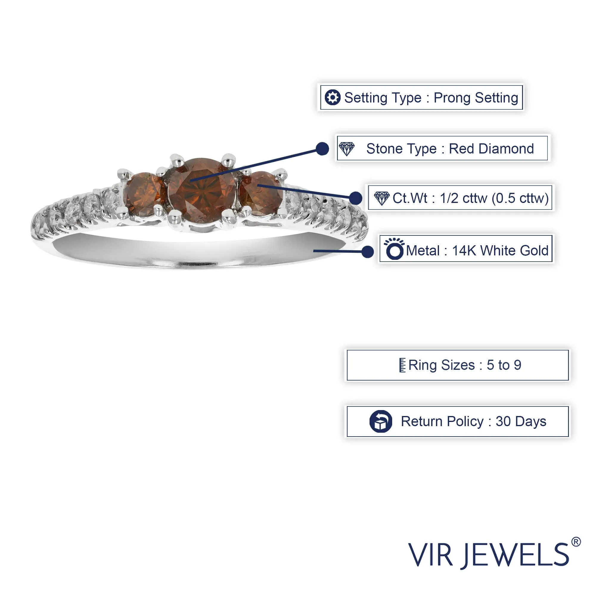 1/2 cttw Diamond Wedding Ring