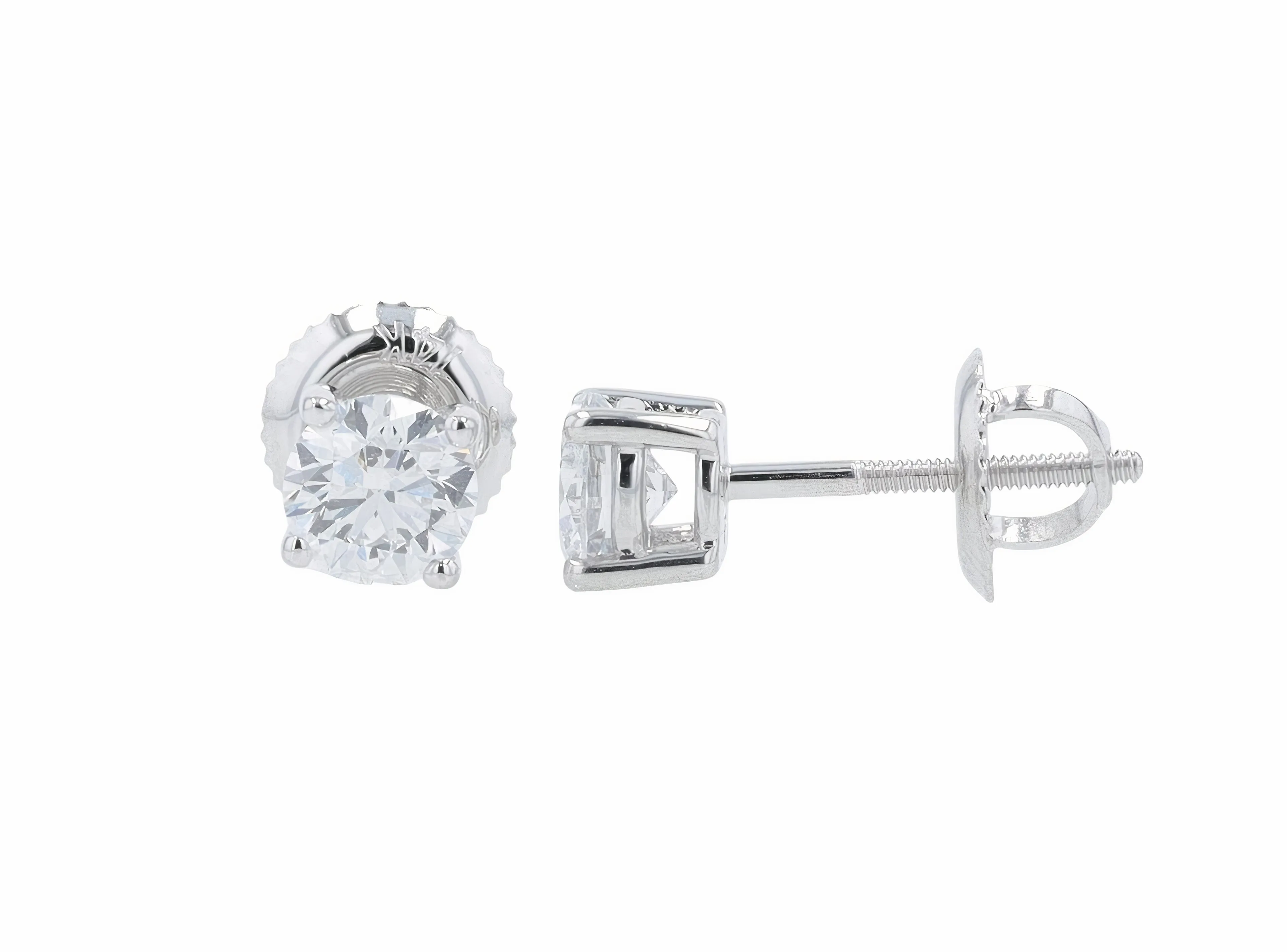 14K 1 CT Lab Grown Diamond Studs<p><strong>Lab Grown Diamond</p></strong><p><strong>More Colors Available</p></strong>