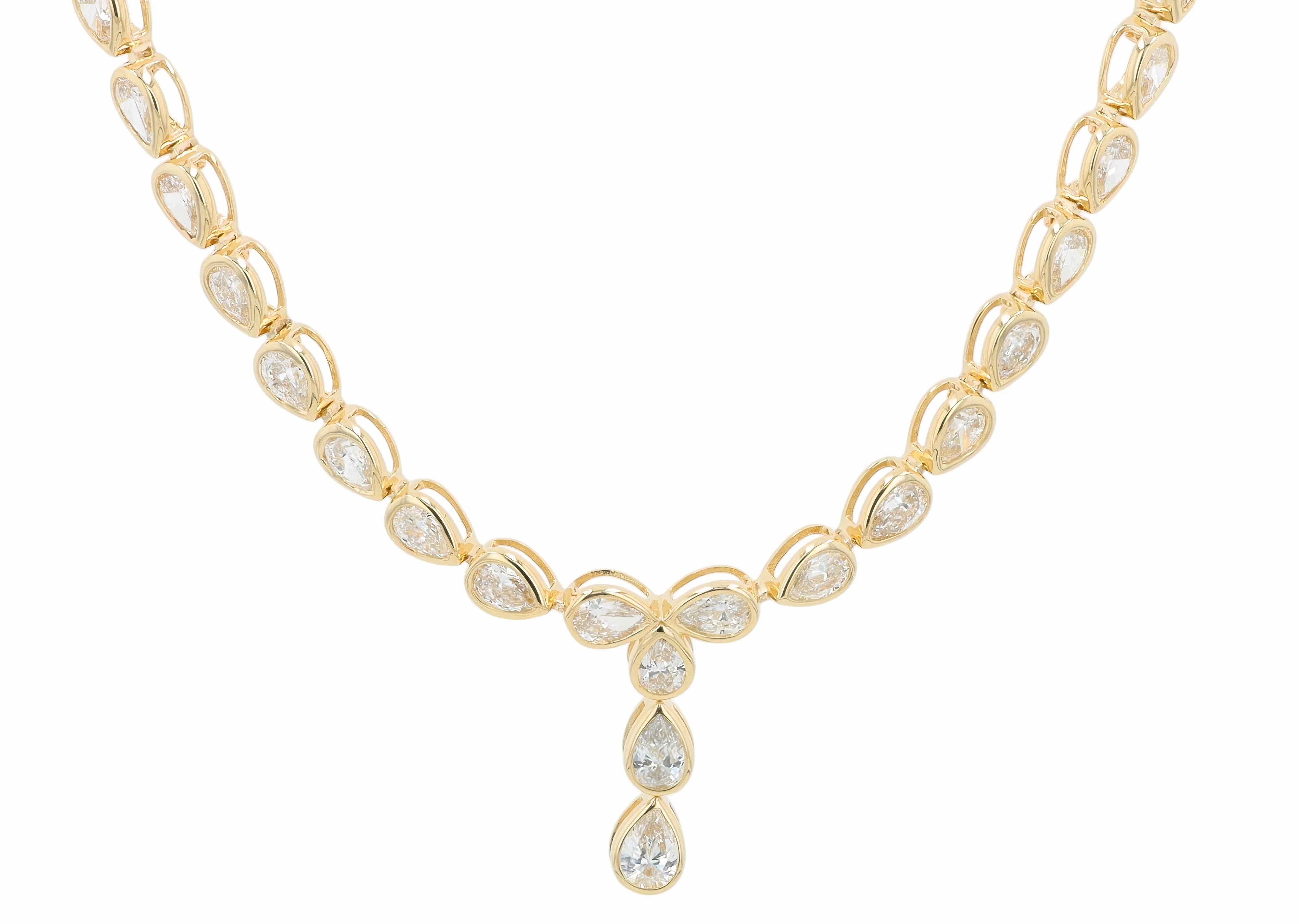 14K 10 CT Lab Grown Diamond Necklace<p><strong>Lab Grown Diamond</p></strong><p><strong>More Colors Available</p></strong>