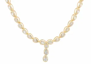 14K 10 CT Lab Grown Diamond Necklace<p><strong>Lab Grown Diamond</p></strong><p><strong>More Colors Available</p></strong>