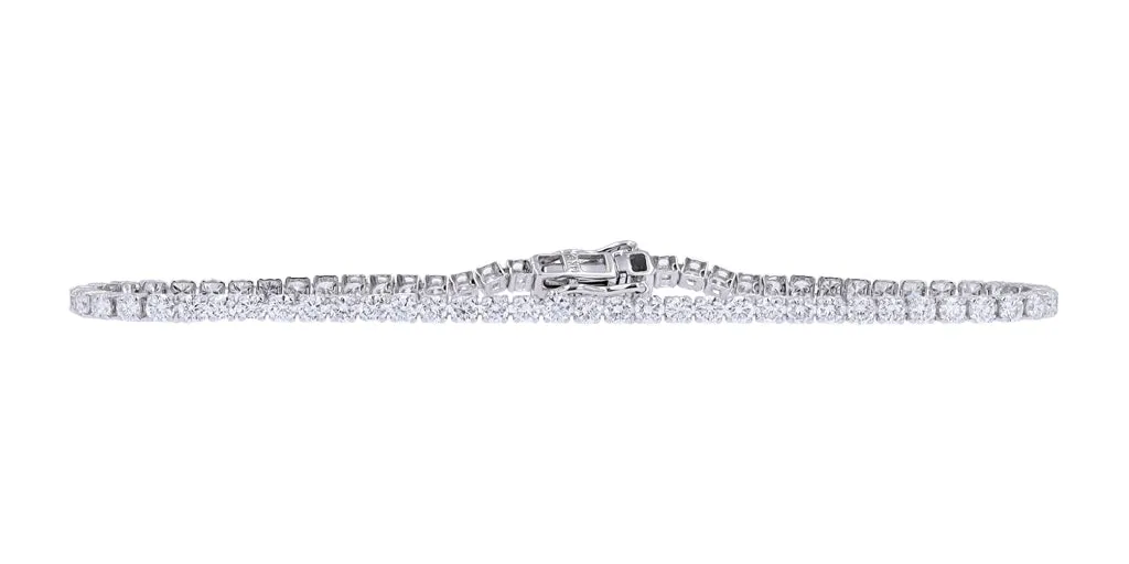 14K 3 CT Lab Grown Diamond Bracelet<p><strong>More Colors Available</p></strong><p><strong>Lab Grown Diamond</p></strong>