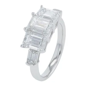 14K 4 CT Lab Grown Diamond Engagement Ring<p><strong>Lab Grown Diamond</p></strong><p><strong>More Colors Available</p></strong>