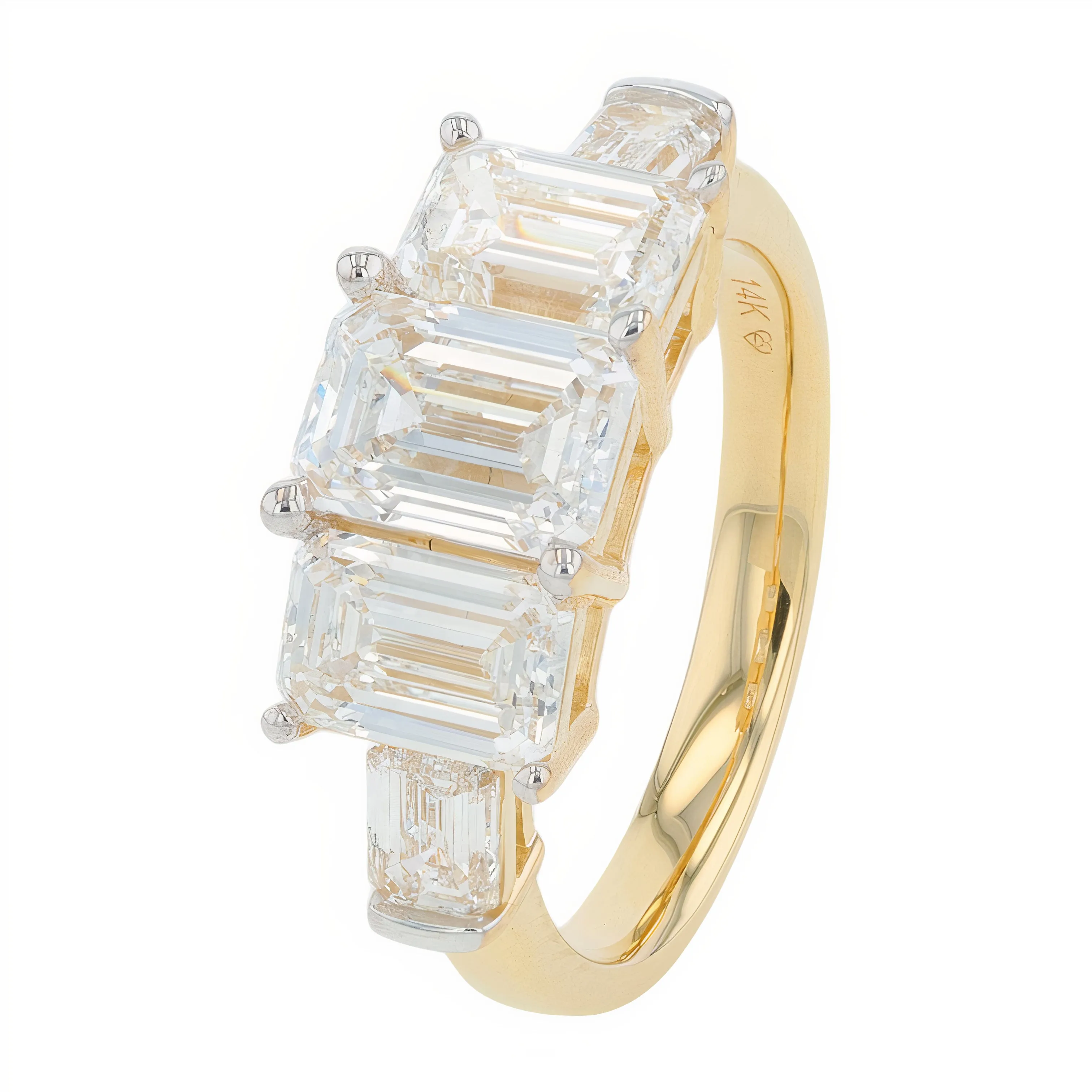 14K 4 CT Lab Grown Diamond Engagement Ring<p><strong>Lab Grown Diamond</p></strong><p><strong>More Colors Available</p></strong>
