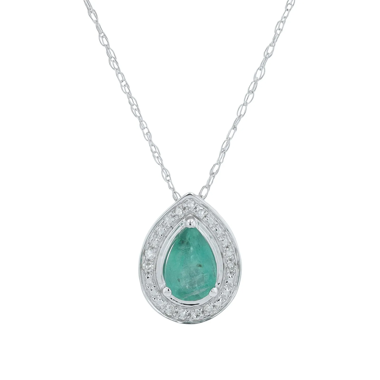 14K Gemstone Pendant<p><strong>More Colors Available</p></strong>