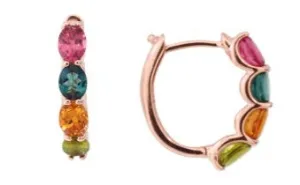 14K RG EFFY Multicolor Tourmaline Earrings<p><strong>$299</p></strong>