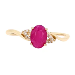 14K Ruby Ring<p><strong>More Colors Available</p></strong>