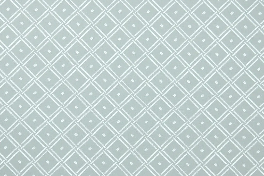 1940s Geometric Vintage Wallpaper