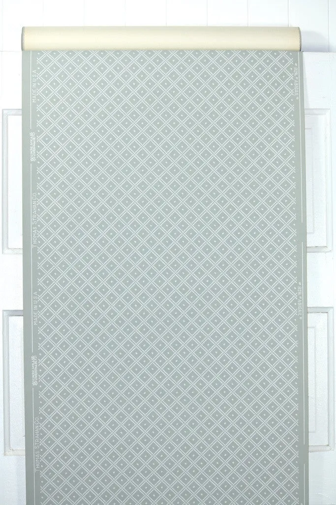 1940s Geometric Vintage Wallpaper