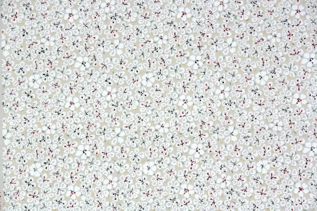 1950s Floral Vintage Wallpaper