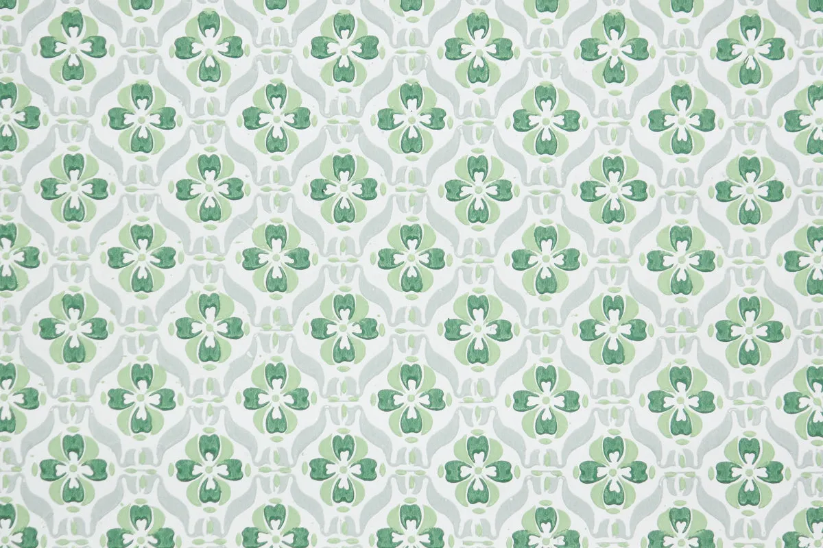 1950s Geometric Vintage Wallpaper