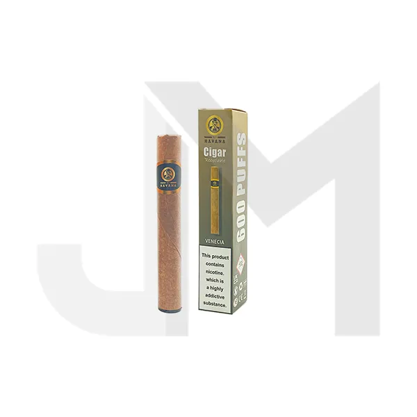 20mg XO Havana Disposable Cigar Vape - 600 Puffs