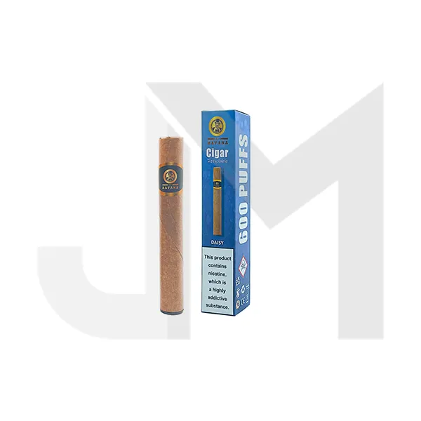 20mg XO Havana Disposable Cigar Vape - 600 Puffs
