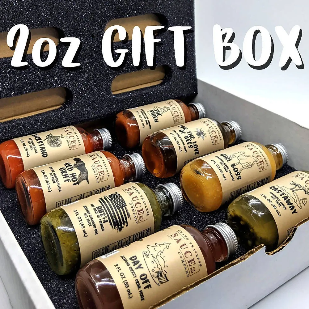 2oz Sauces - Gift Box (8 Bottles)