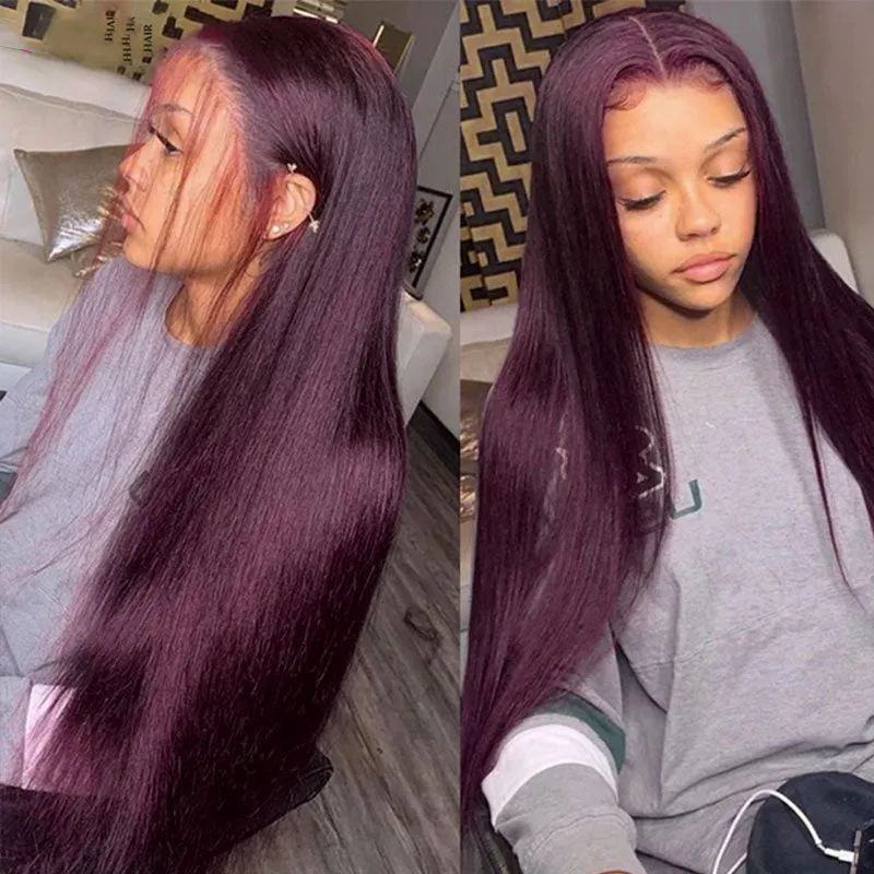 【30" Super Sale】Minimalist Color Series Glueless 13x4 Lace Front Pre-Bleached Knots Blonde and Brown Highlight Colored Body Wave/Straight Human Hair Wig