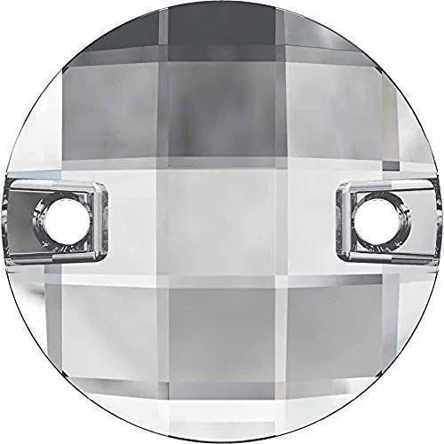 3220 Swarovski Round Chessboard Sew-On Stones