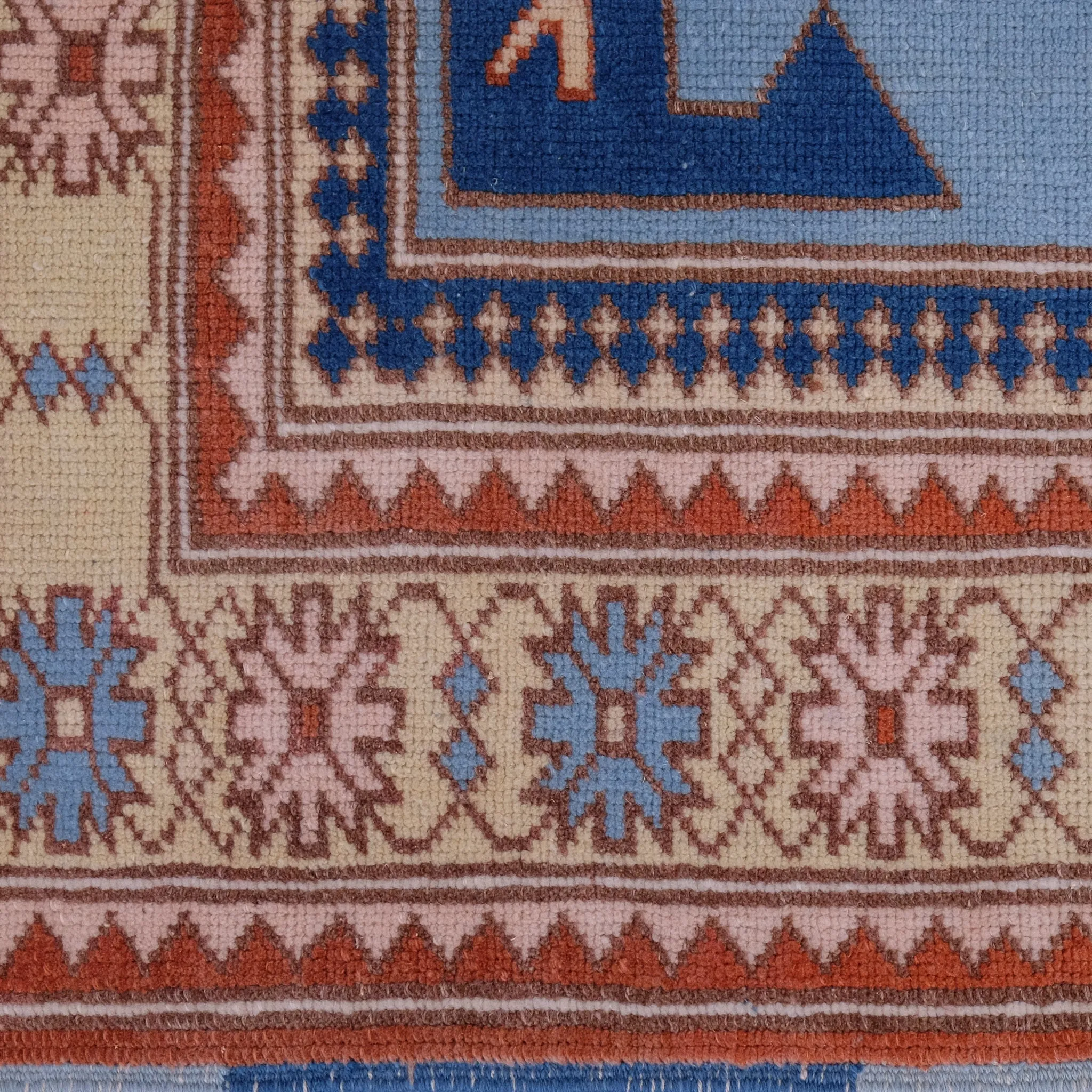 6092 Handwoven Vintage Rug 4'8x5'8