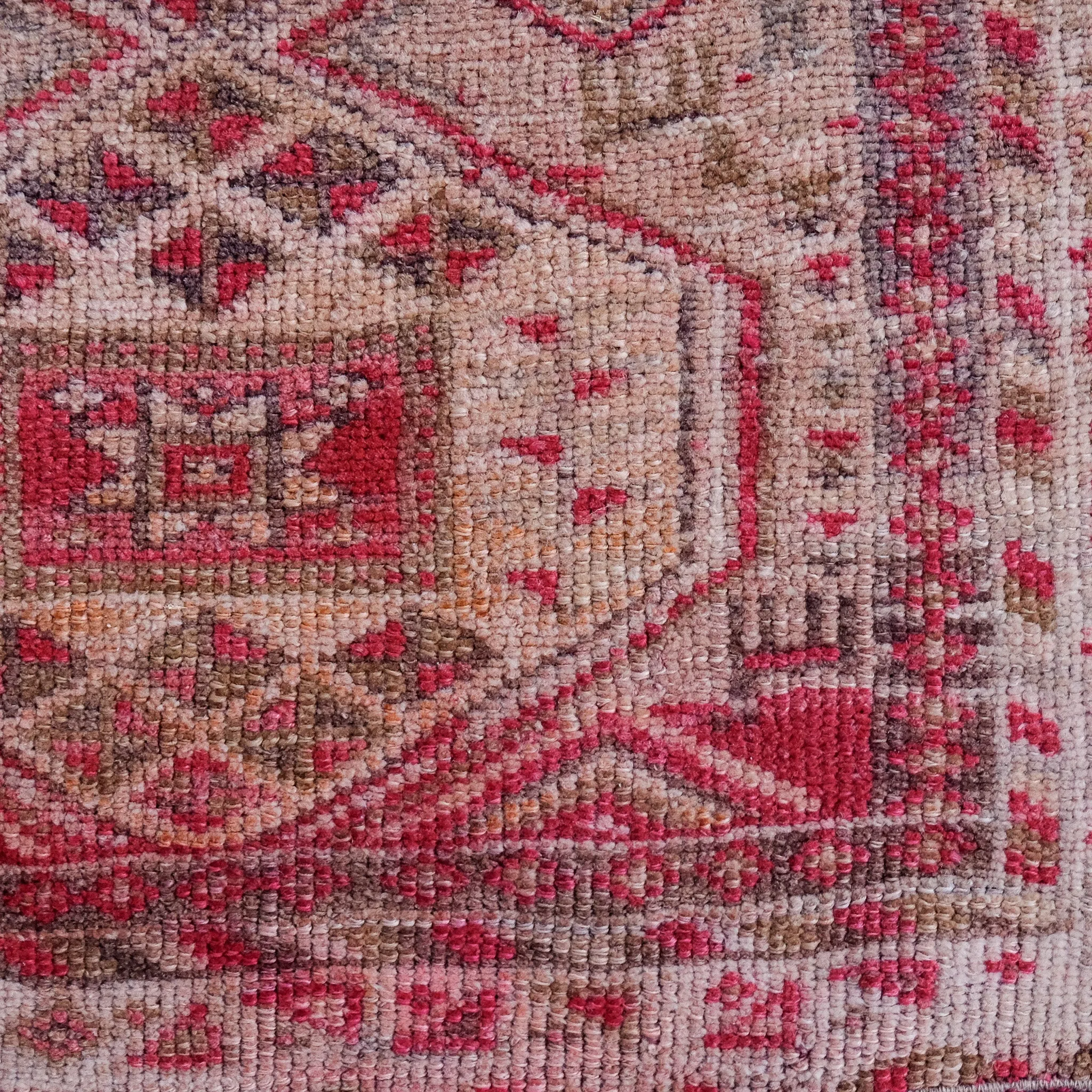 6190 Handwoven Vintage Rug 2'7x12'4