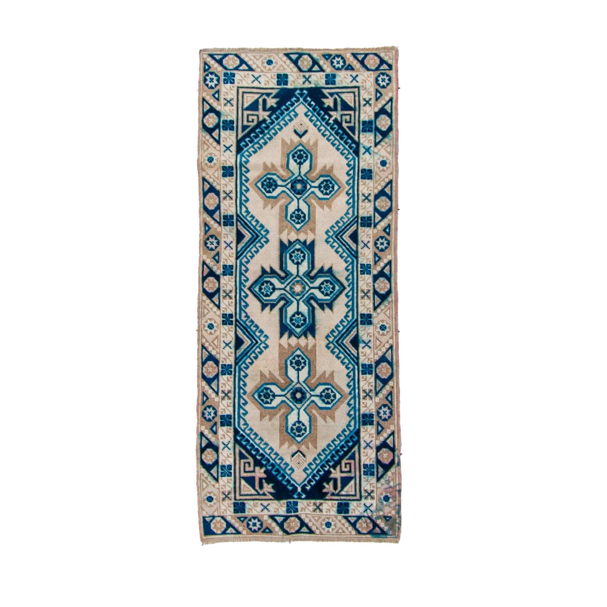 6310 Handwoven Vintage Rug 2'5x5'11