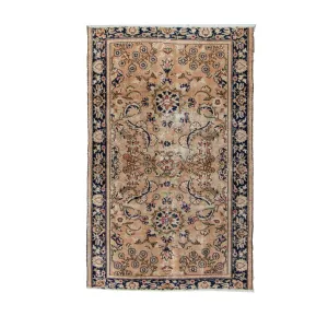 6341 Handwoven Vintage Rug 4x6'2