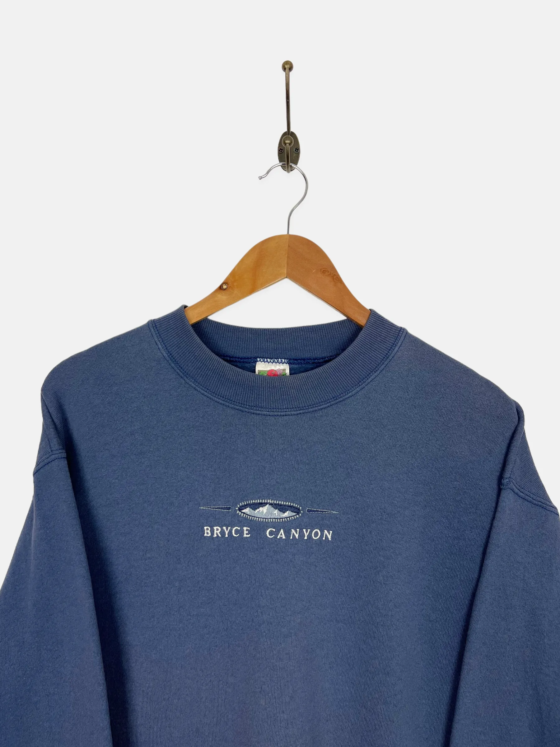 90's Bryce Canyon USA Embroidered Vintage Sweatshirt Size 10