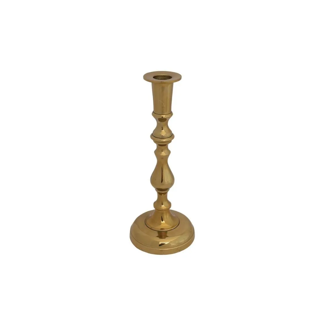 9.25" Gold Candlestick