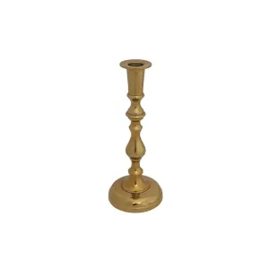 9.25" Gold Candlestick