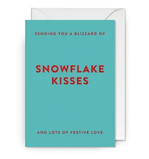 A Blizzard of Snowflake Kisses and Festive Love