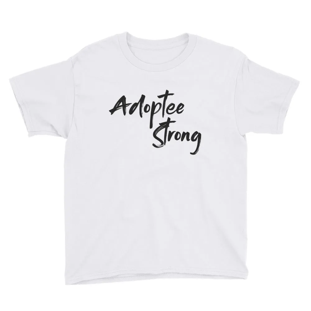 Adoptee Strong Youth Short Sleeve T-Shirt