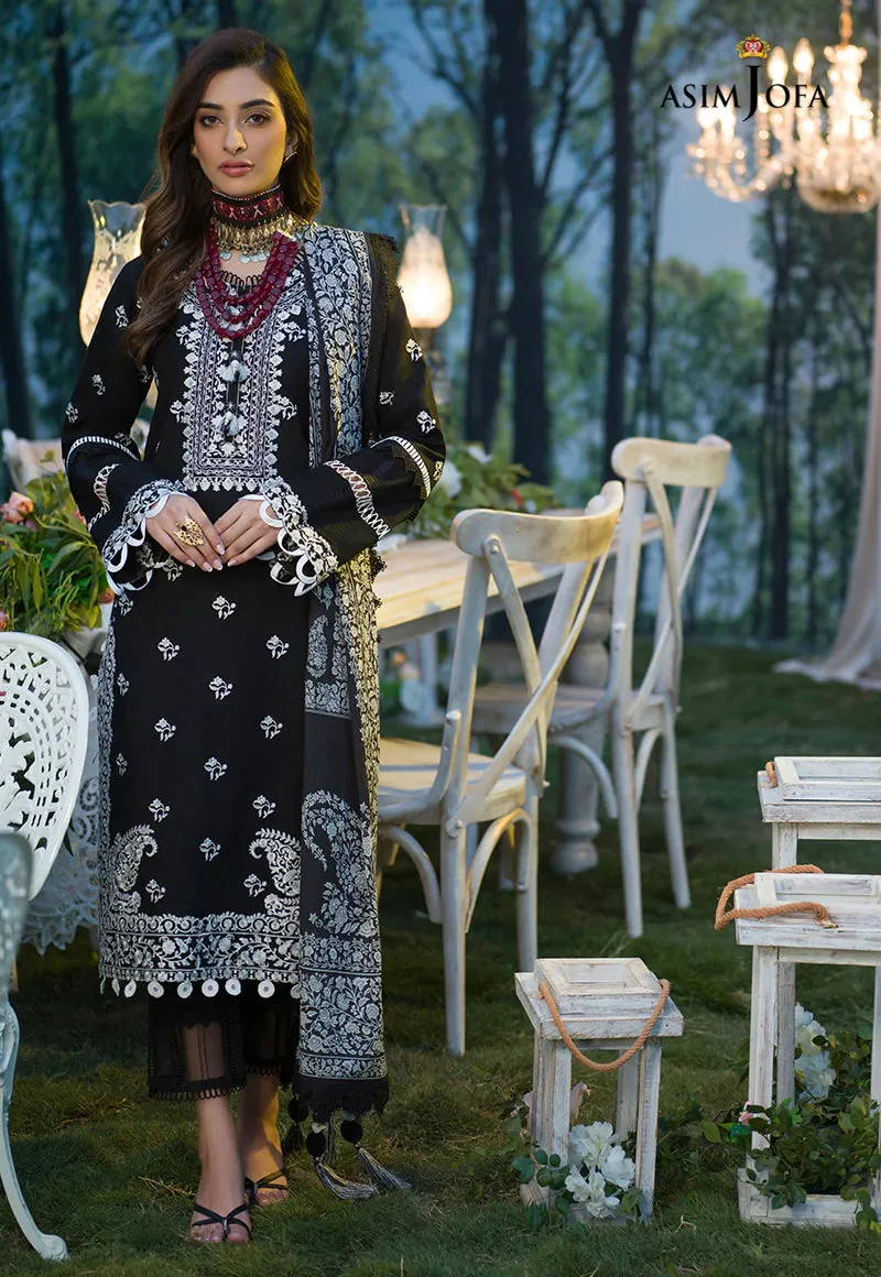 AJPR-32 | Asim Jofa Prints Rania Collection 2022 | Unstitched Embroidered Lawn Suits