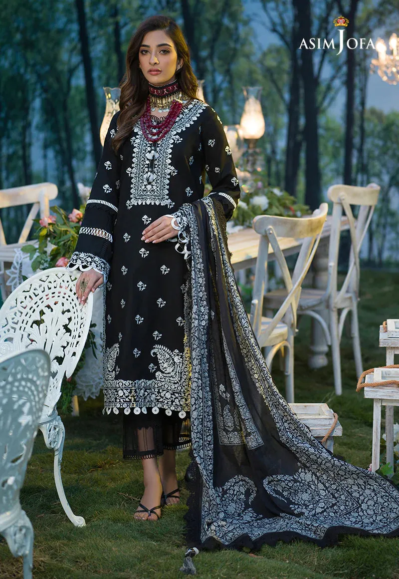 AJPR-32 | Asim Jofa Prints Rania Collection 2022 | Unstitched Embroidered Lawn Suits