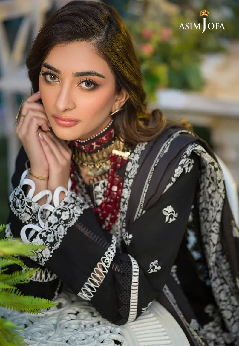 AJPR-32 | Asim Jofa Prints Rania Collection 2022 | Unstitched Embroidered Lawn Suits