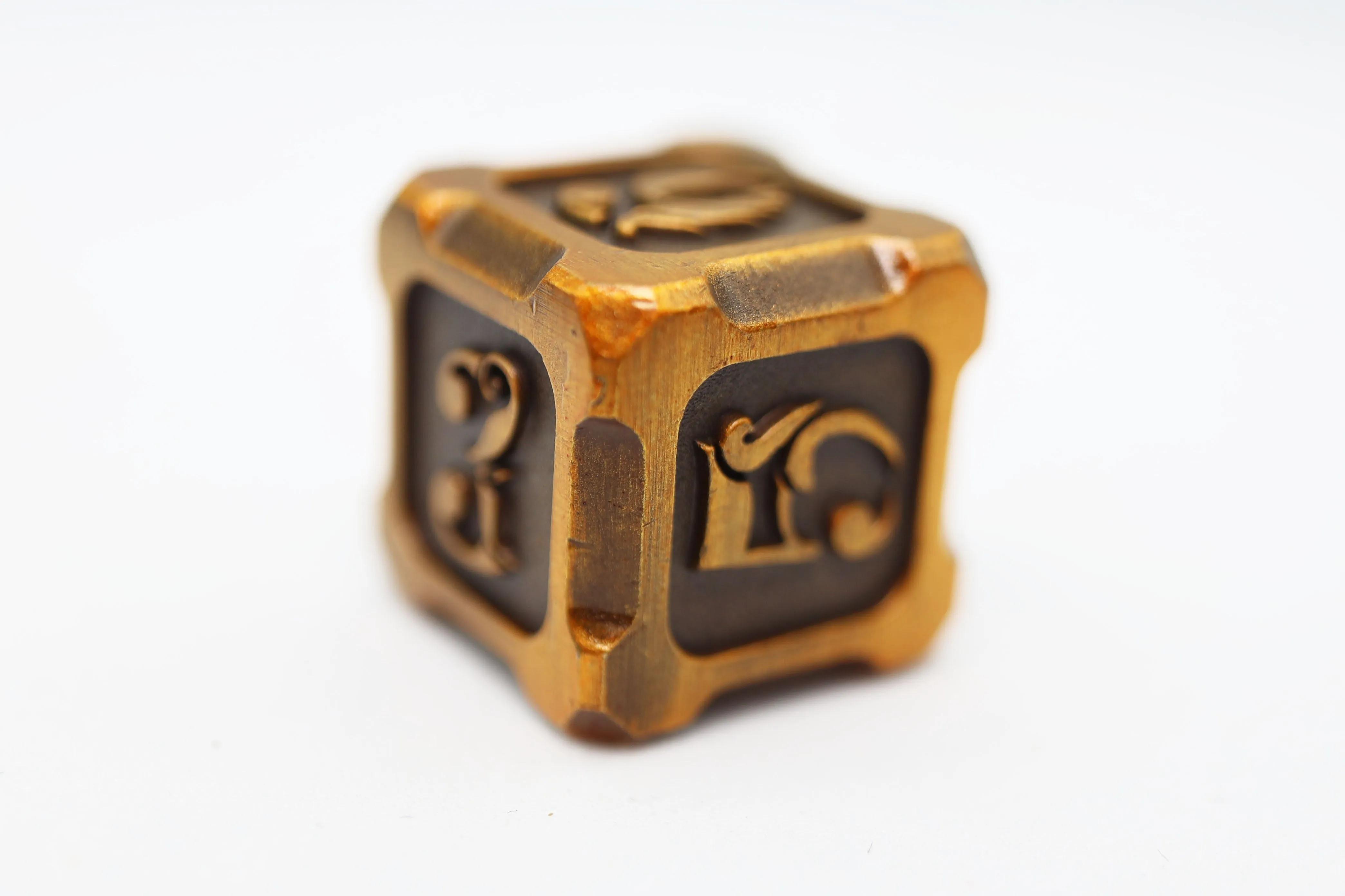 Alchemist Metals: Gold - Metal RPG Dice Set