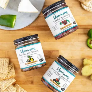 All Three Marina’s Chutneys - 10 oz each