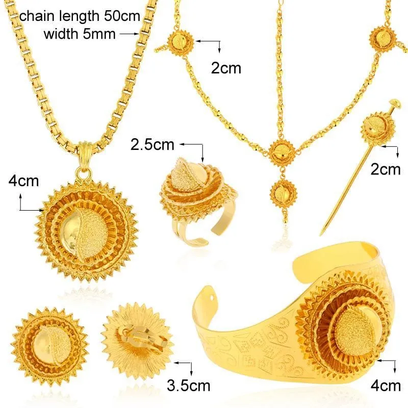 Almaz Eritrean bridal jewelry