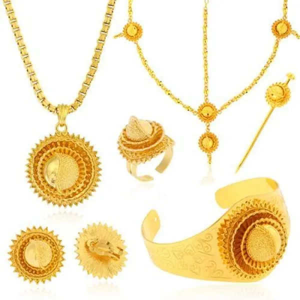 Almaz Eritrean bridal jewelry