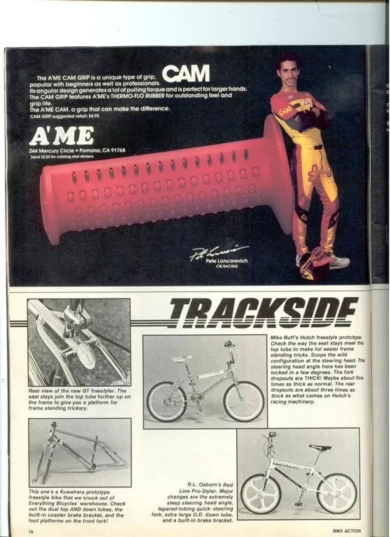 A'ME BMX Cam Grips