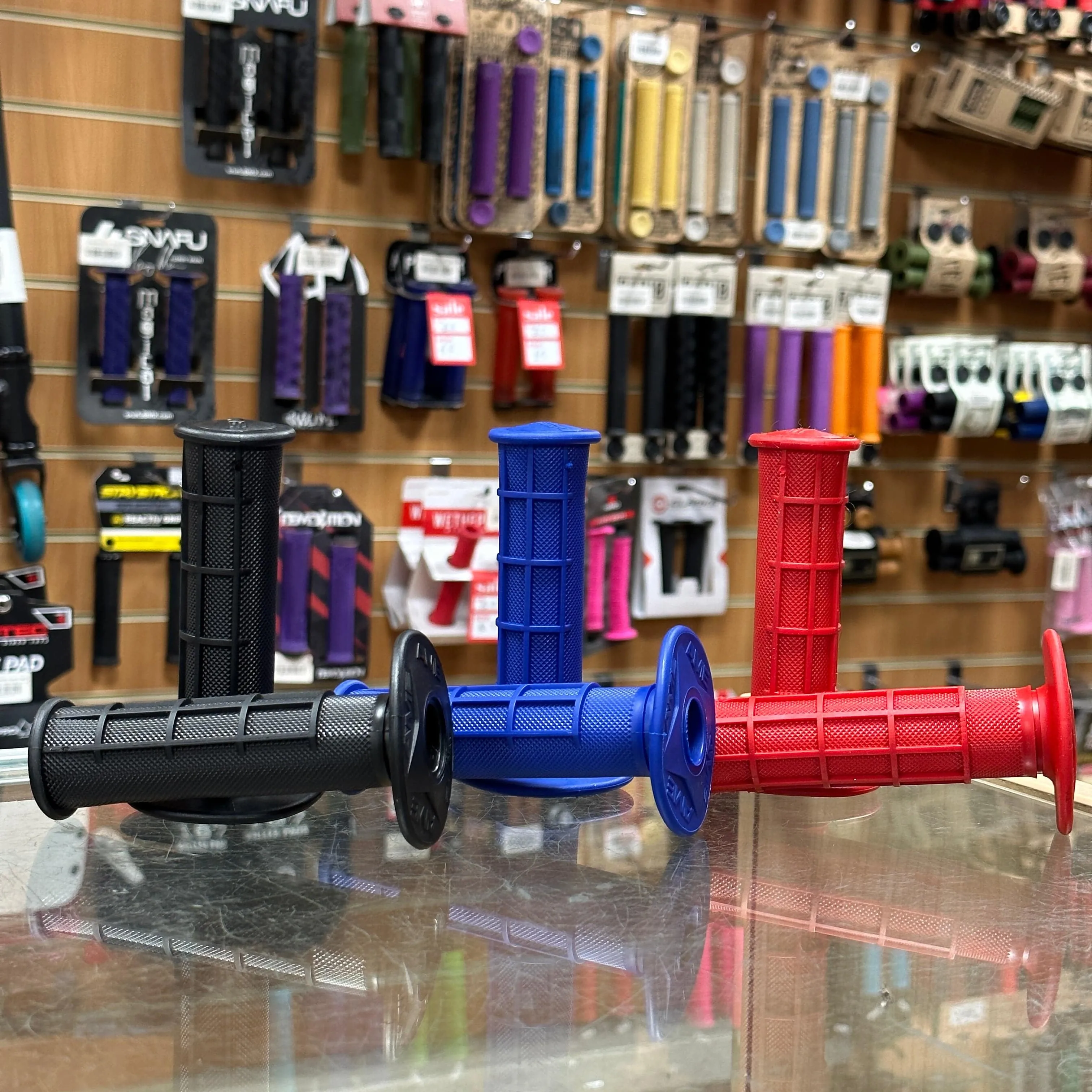A'ME BMX Half Waffle Grips