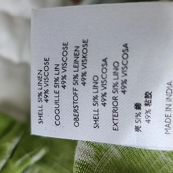 Anthropologie Breezy Paperbag Shorts in Chartreuse Linen