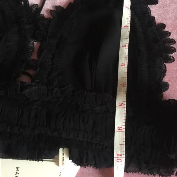 ANTHROPOLOGIE Magali Pascal Lace Cropped Bralette