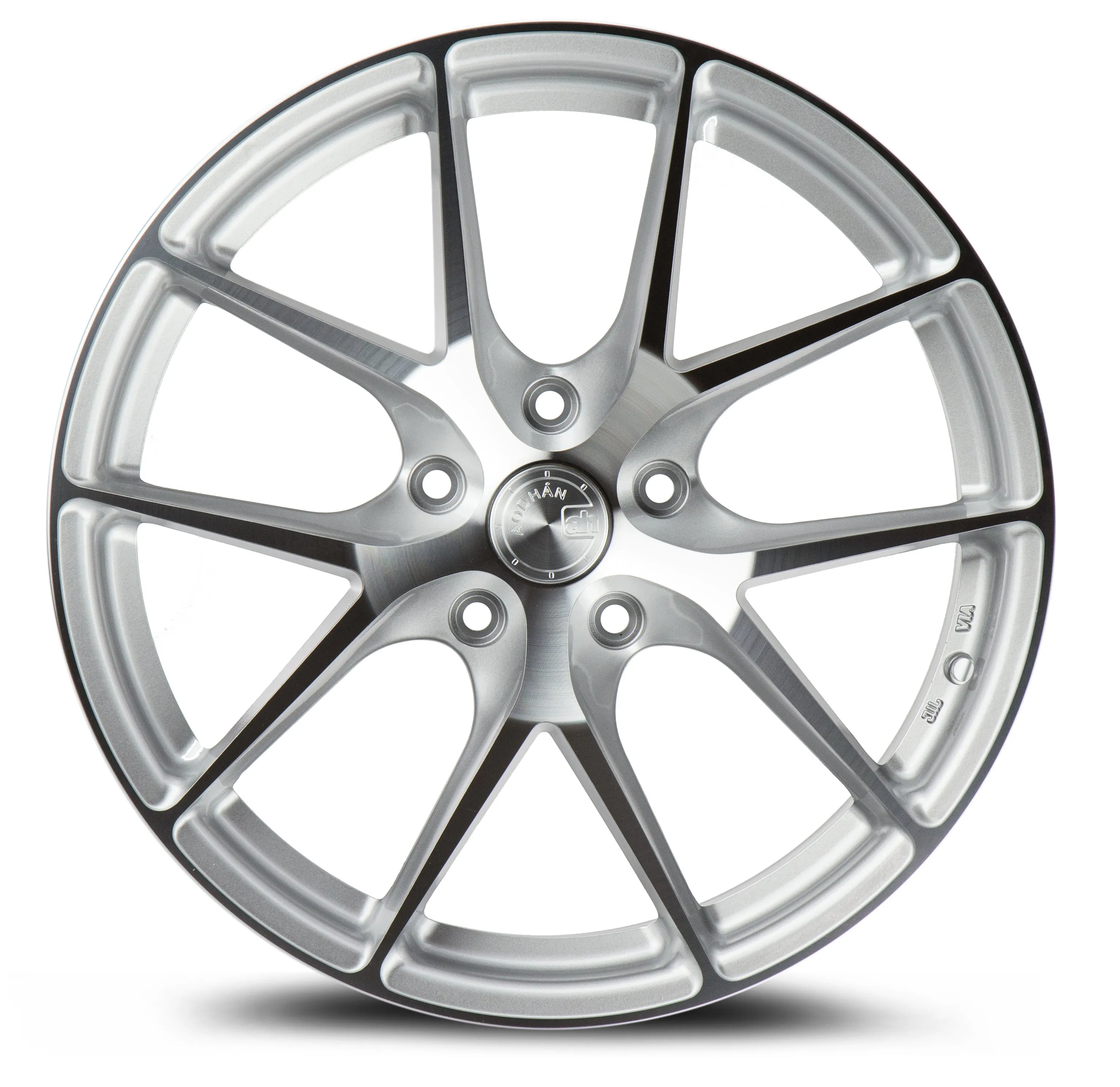 Aodhan LS007 19x8.5 5X114.3  35 Silver Machined Face