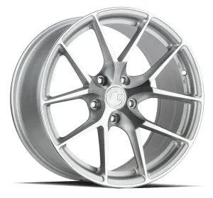Aodhan LS007 20x9 5X112  30 Silver Machined Face