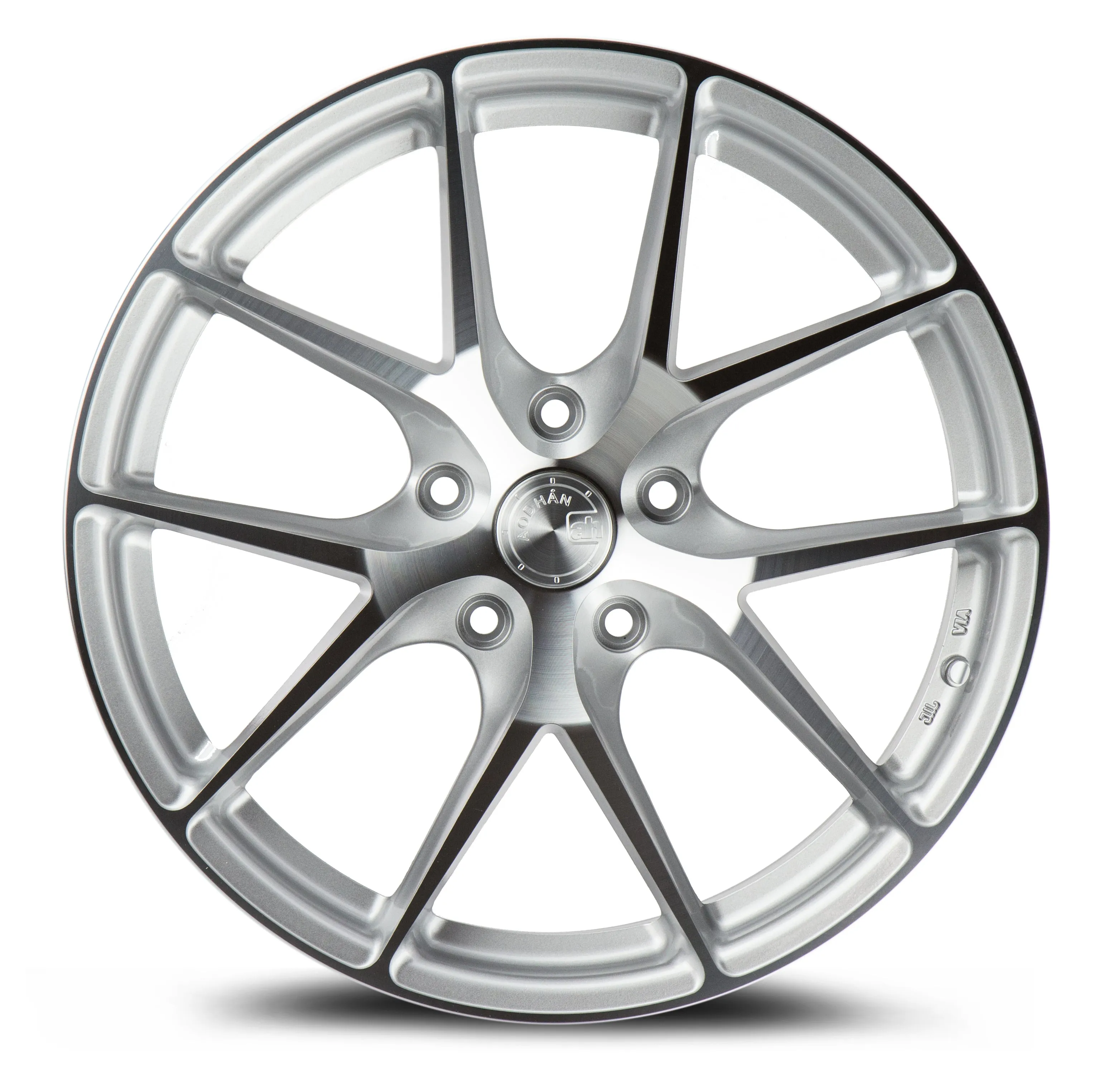 Aodhan LS007 20x9 5X112  30 Silver Machined Face