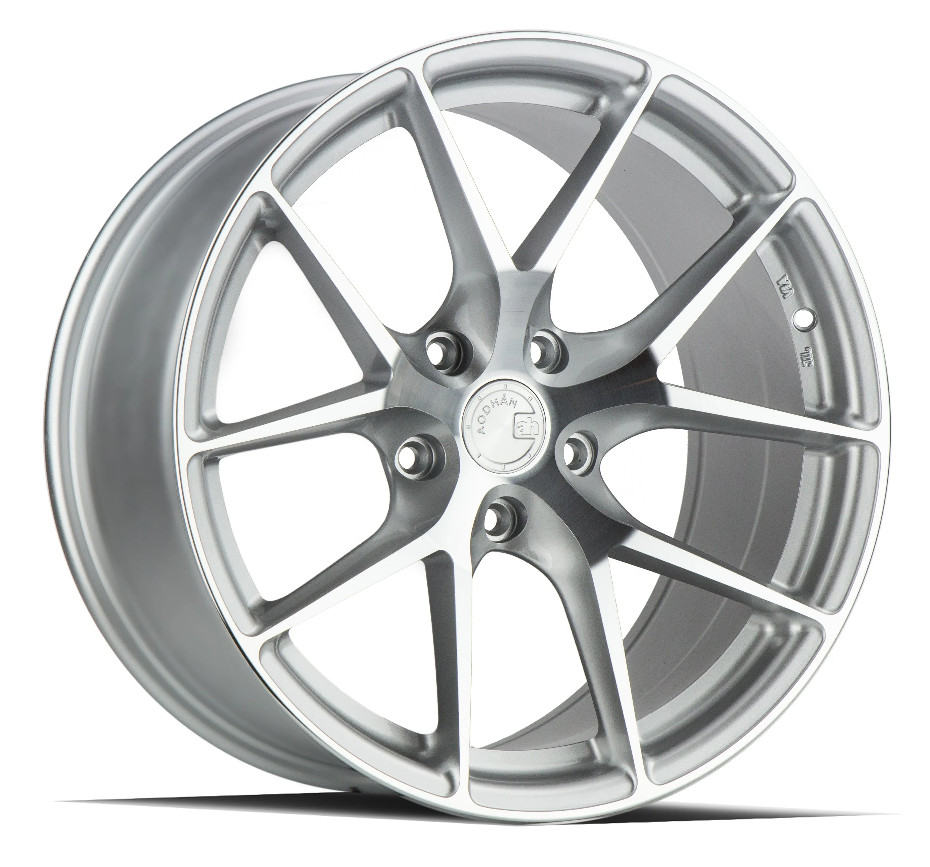 Aodhan LS007 20x9 5X112  30 Silver Machined Face